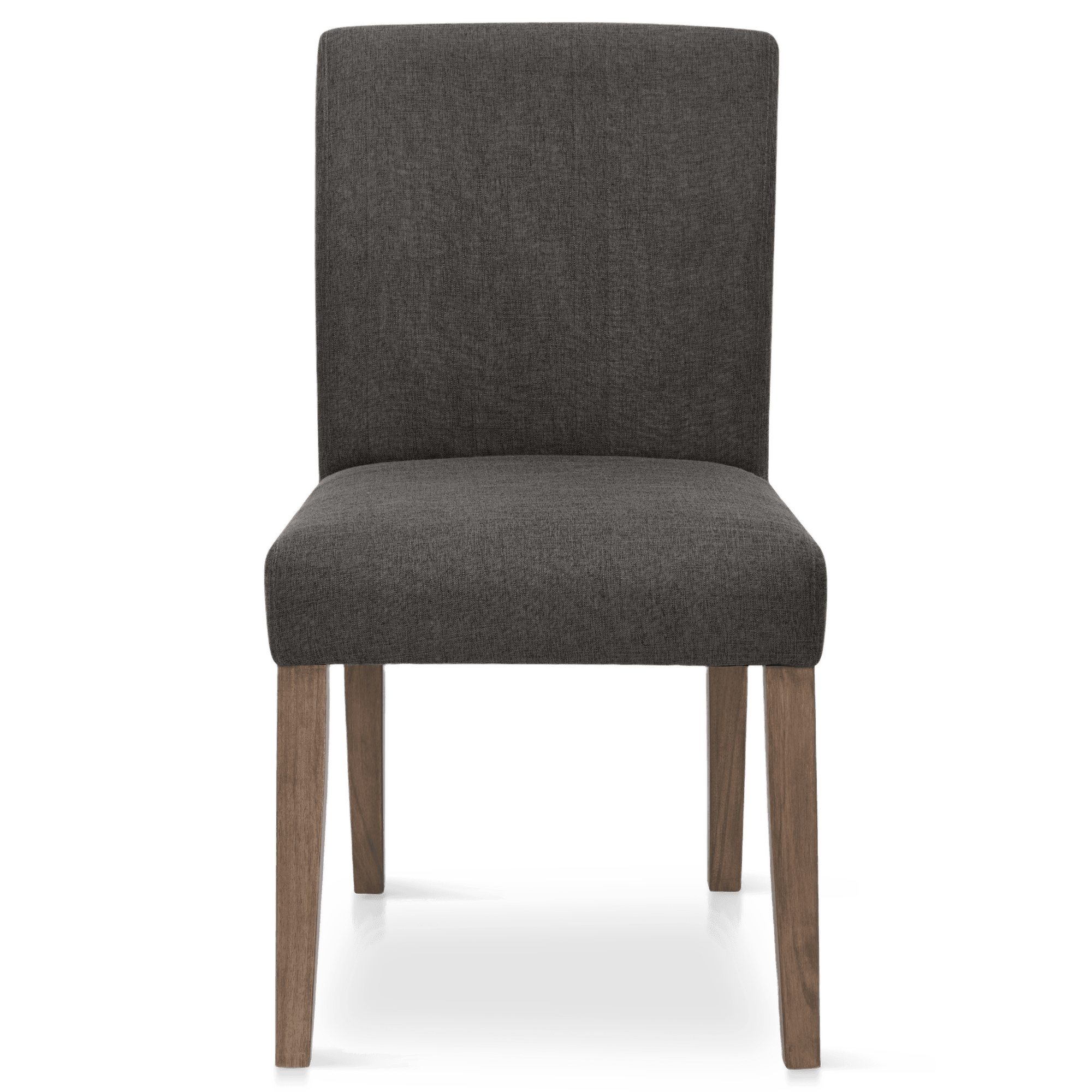 Chita Fabric and Dark Wood Dining Chair