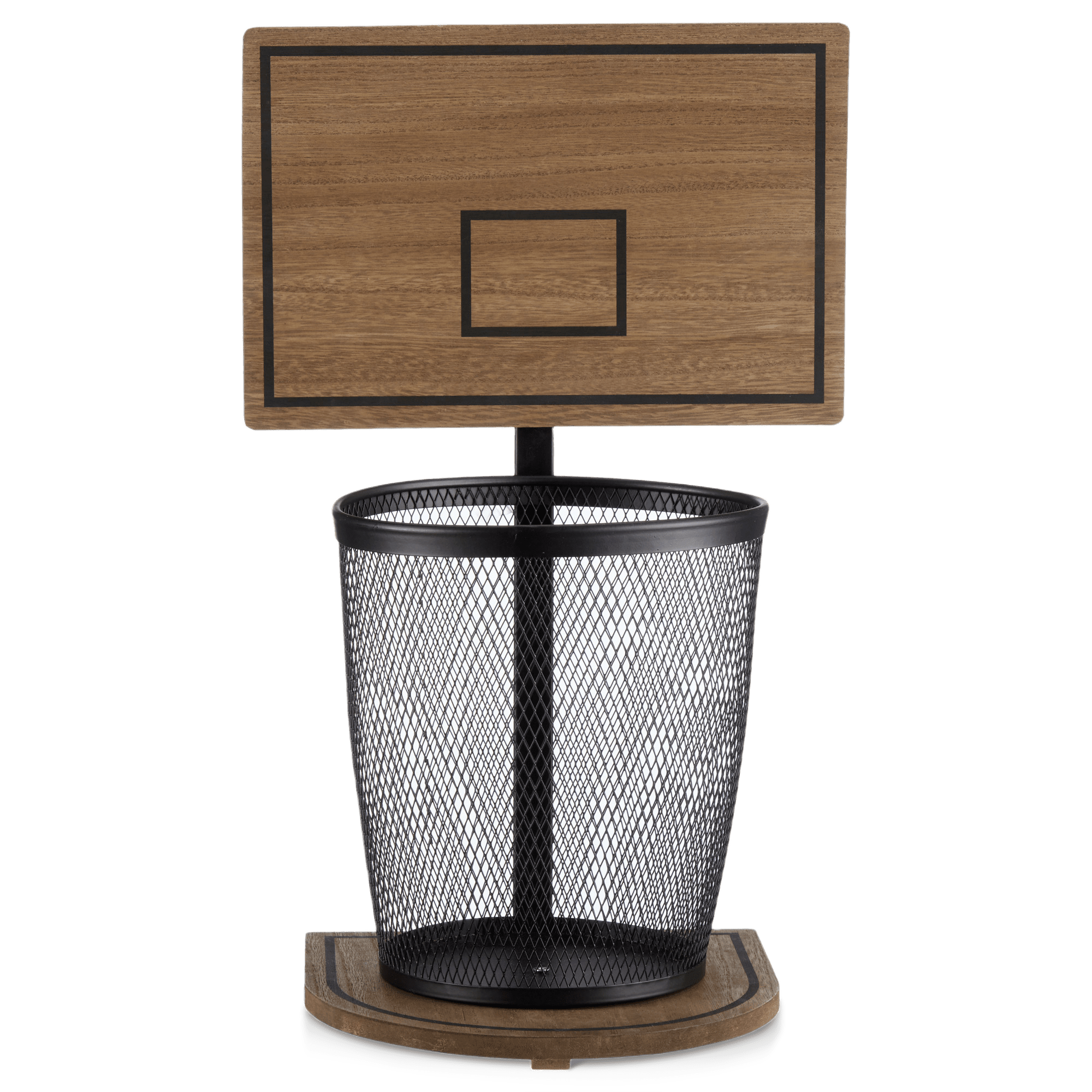 Basketball Hoop Garbage Bin