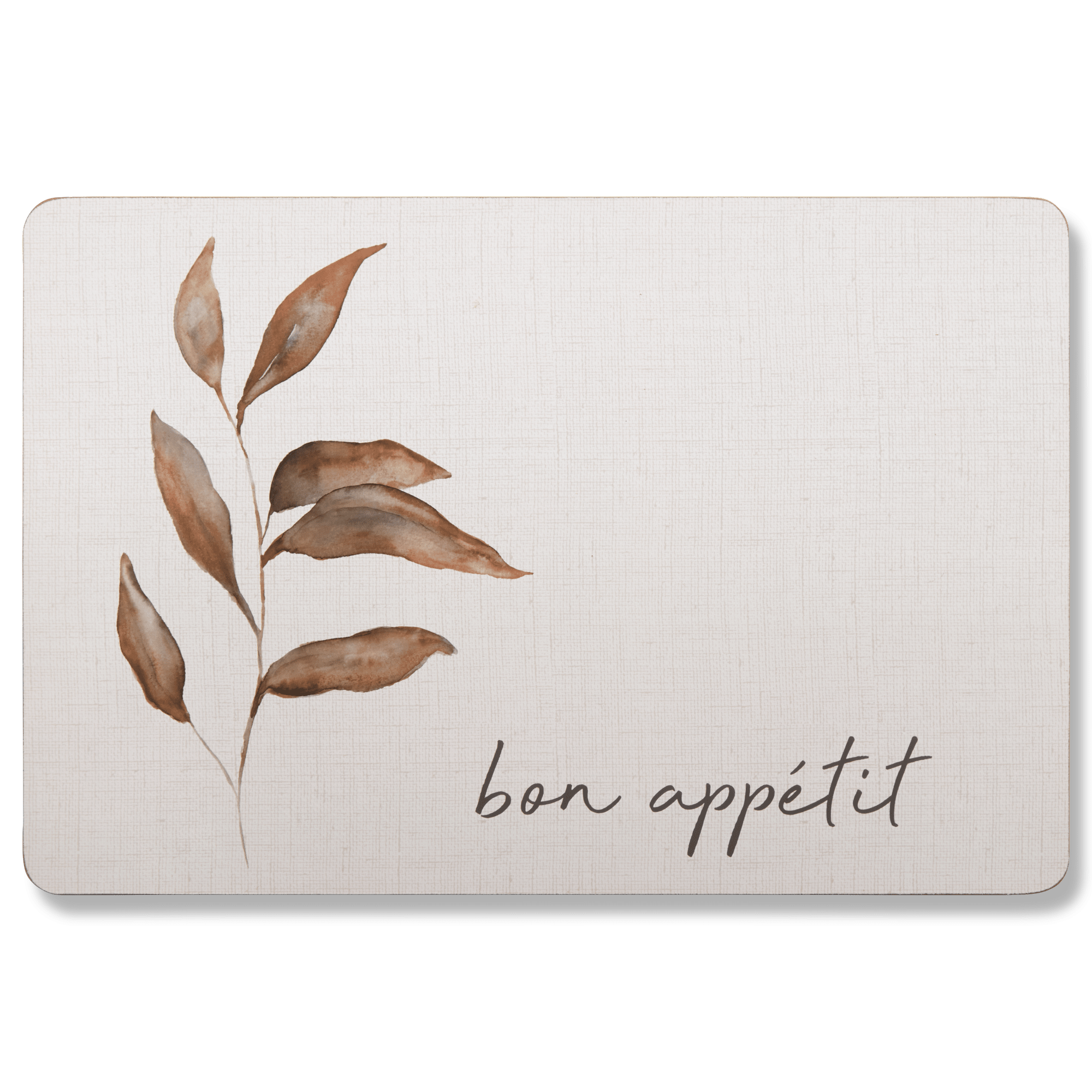 Bon Appétit Leaf MDF Placemat