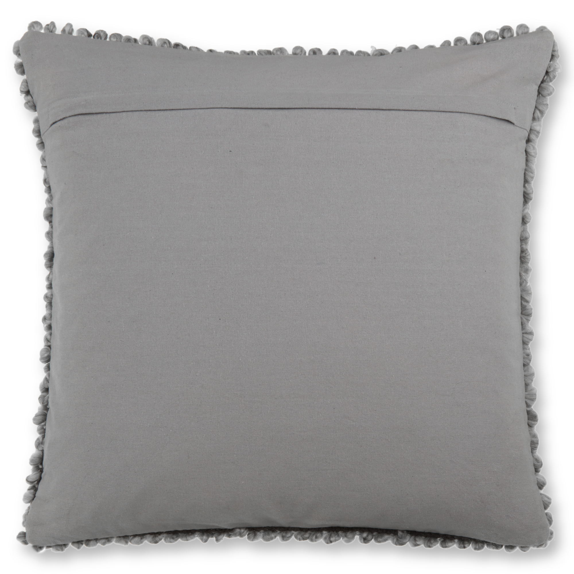 Elof Boucle Grey Throw Pillow 