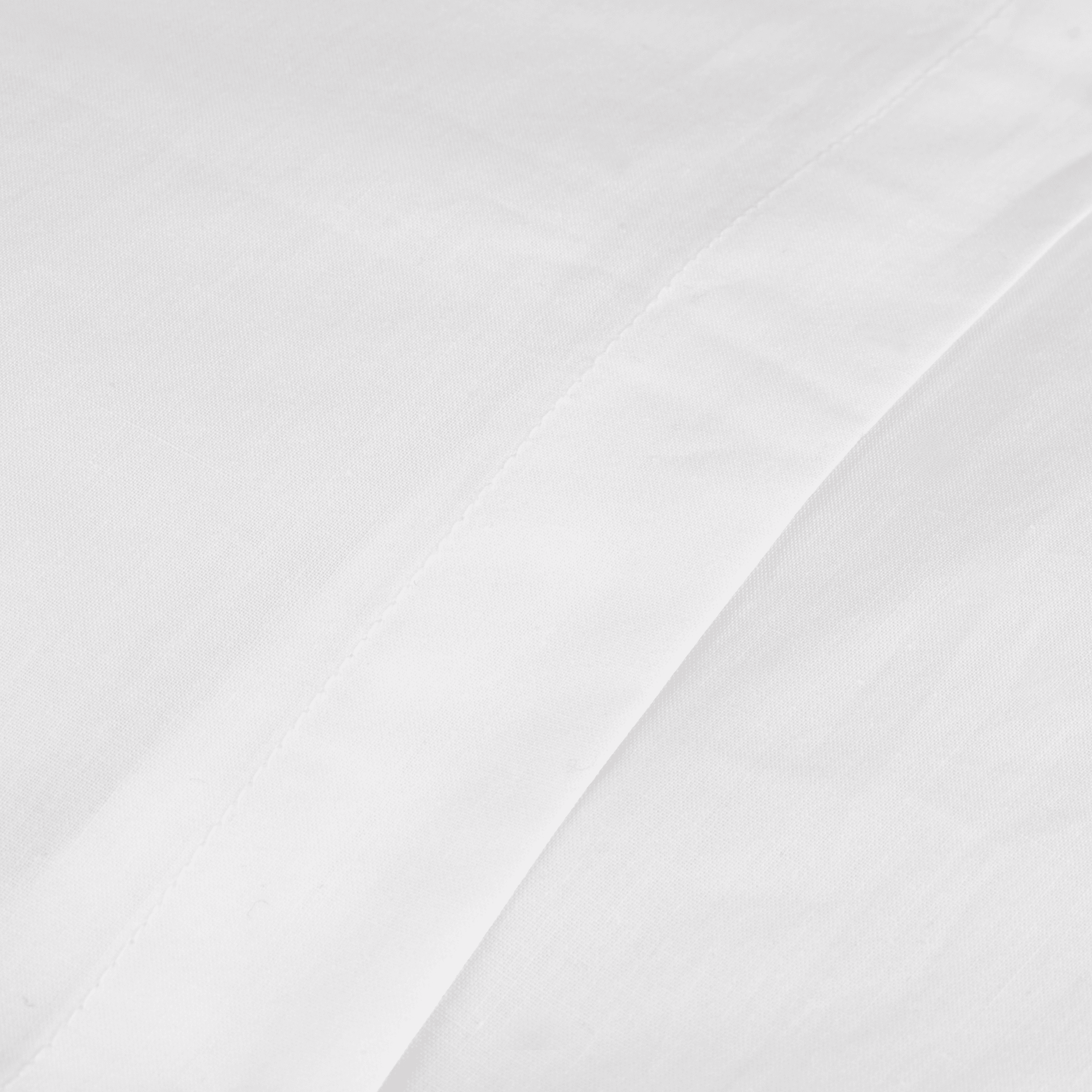 Obra - White 3-Piece Cotton Duvet Cover Set